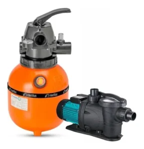 Kit Motor e Filtro Para Piscina Nautilus
